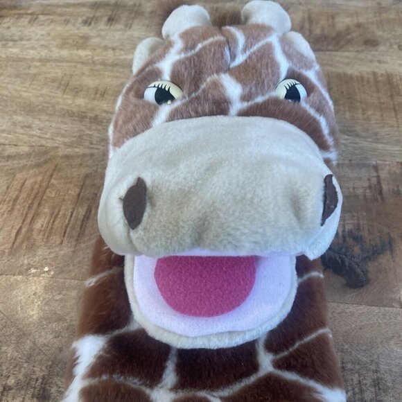 Aurora World Plush Giraffe Hand Puppet Jolie Club Head Cover 9" - Picture 4 of 9
